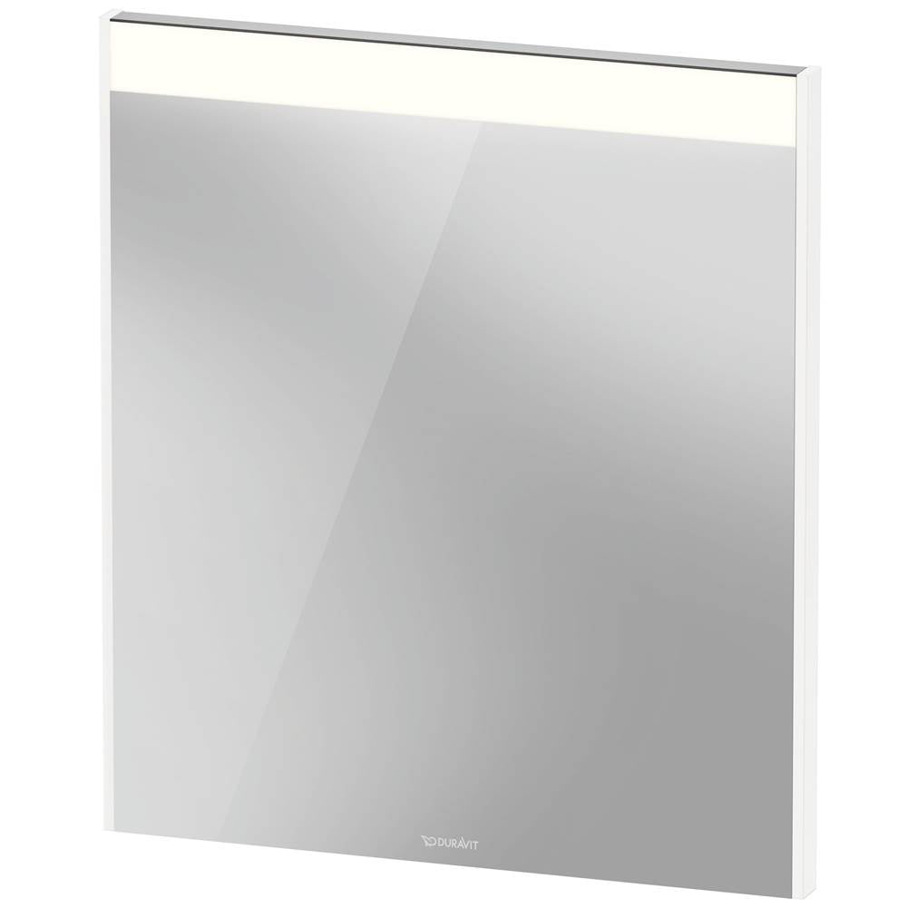 Duravit - Brioso Mirror with Lighting White - White Matte