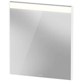 Duravit - Brioso Mirror with Lighting White - White Matte