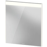 Duravit - Brioso Mirror with Lighting White - White High Gloss