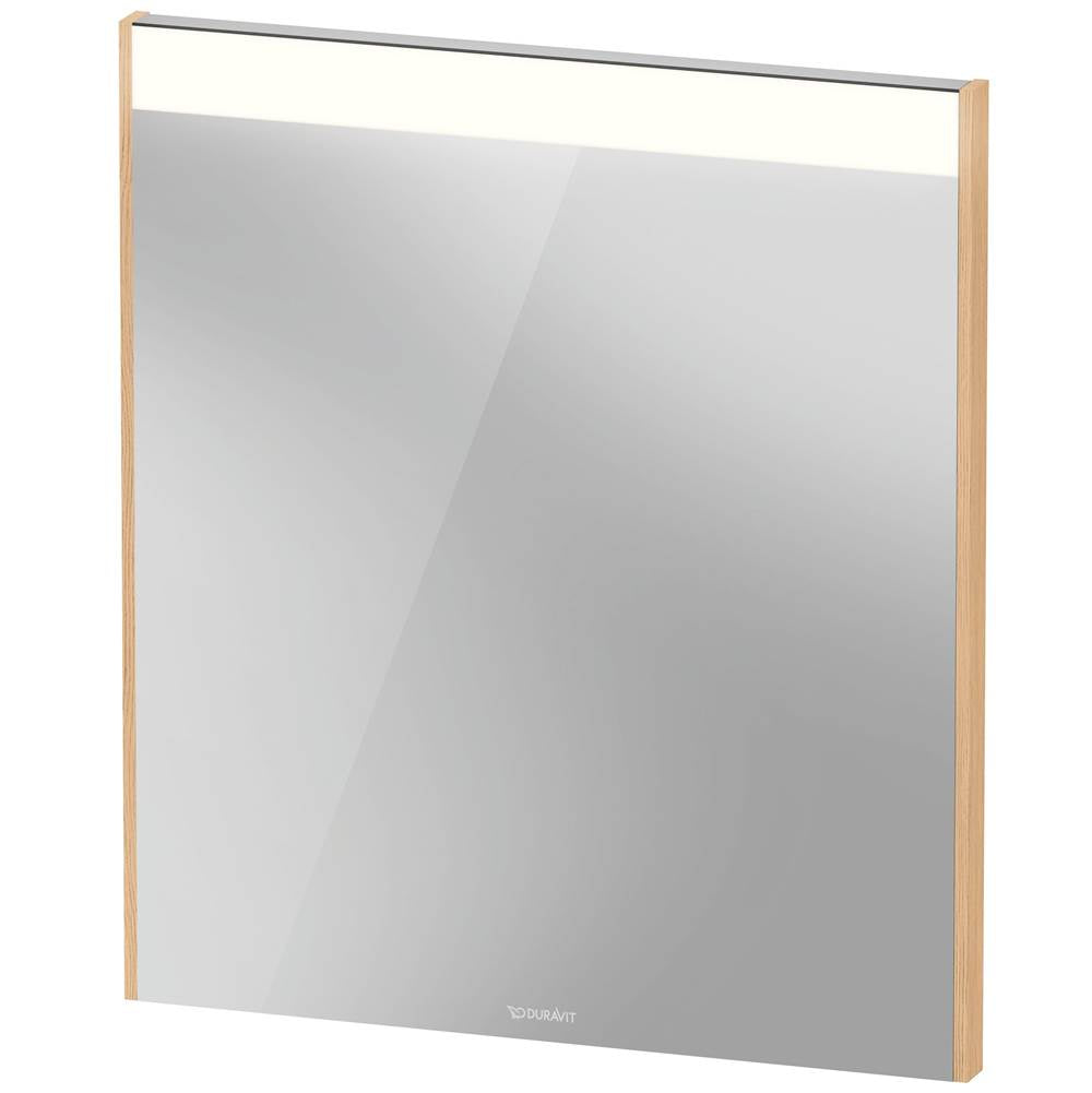 Duravit - Brioso Mirror with Lighting Concrete Gray - Concrete Gray Matte