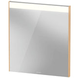 Duravit - Brioso Mirror with Lighting Concrete Gray - Concrete Gray Matte