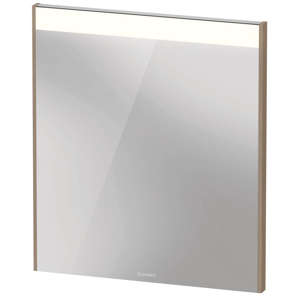 Duravit - Brioso Mirror with Lighting Concrete Gray - Concrete Gray Matte