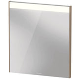 Duravit - Brioso Mirror with Lighting Concrete Gray - Concrete Gray Matte