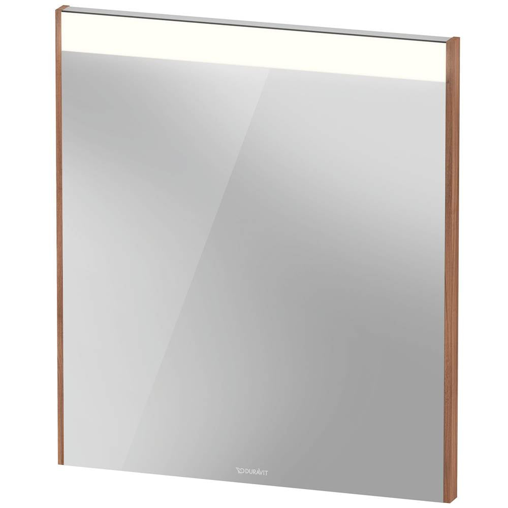 Duravit - Brioso Mirror with Lighting Walnut - Natural Walnut