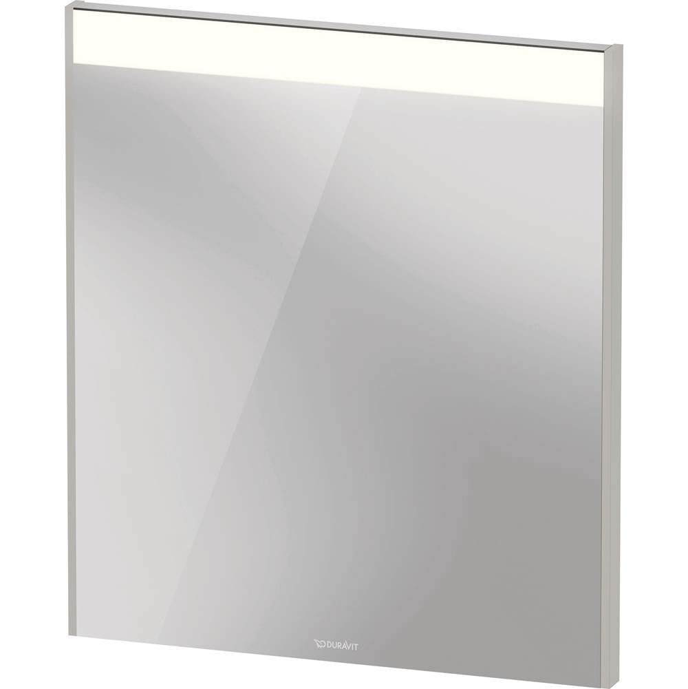 Duravit - Brioso Mirror with Lighting Walnut - Natural Walnut