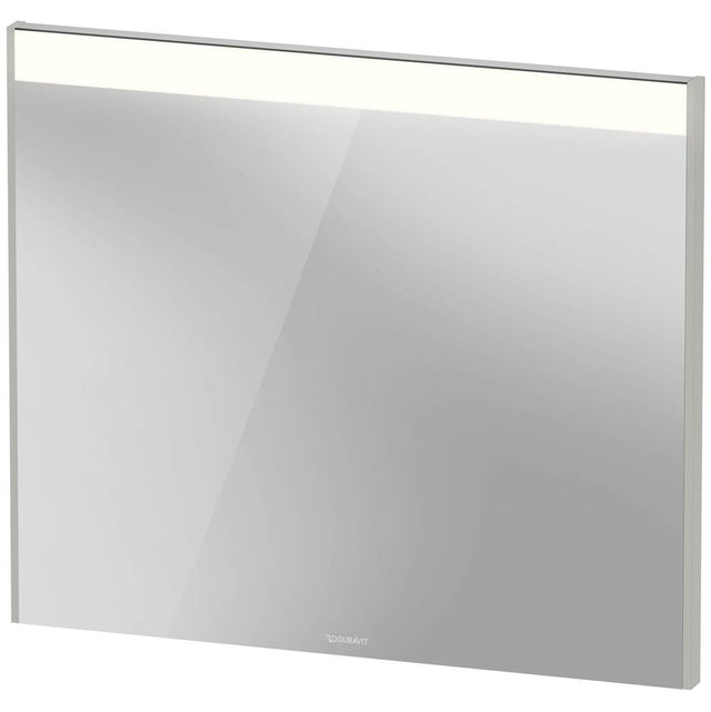 Duravit - Brioso Mirror with Lighting Concrete Gray - Concrete Gray Matte