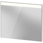 Duravit - Brioso Mirror with Lighting Concrete Gray - Concrete Gray Matte
