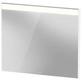 Duravit - Brioso Mirror with Lighting White - White Matte