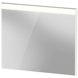 Duravit - Brioso Mirror with Lighting White - White High Gloss