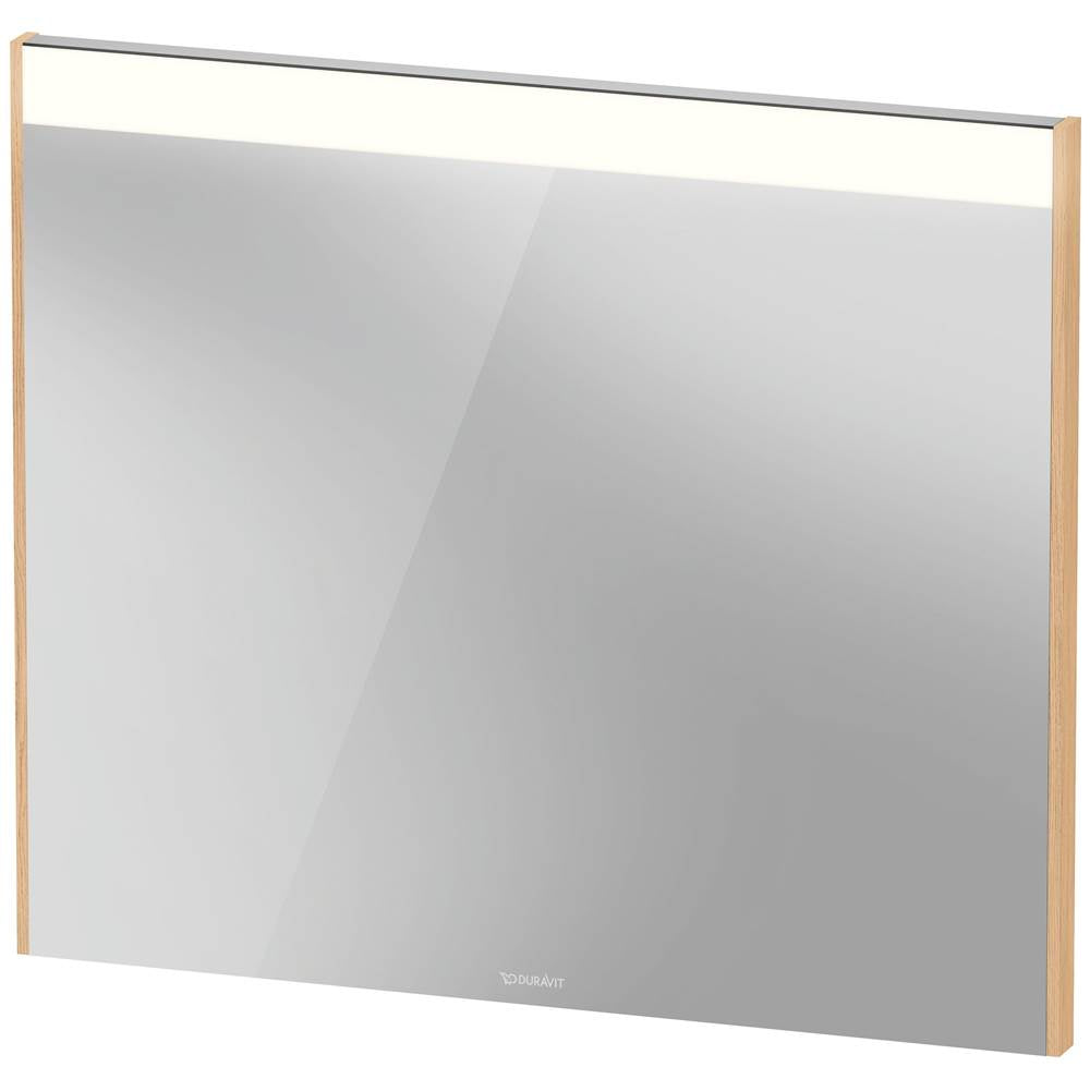 Duravit - Brioso Mirror with Lighting Concrete Gray - Concrete Gray Matte