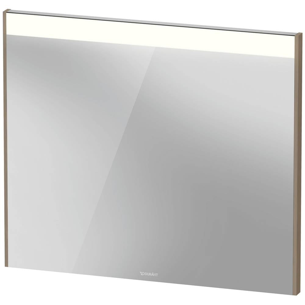 Duravit - Brioso Mirror with Lighting Concrete Gray - Concrete Gray Matte