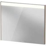 Duravit - Brioso Mirror with Lighting Concrete Gray - Concrete Gray Matte