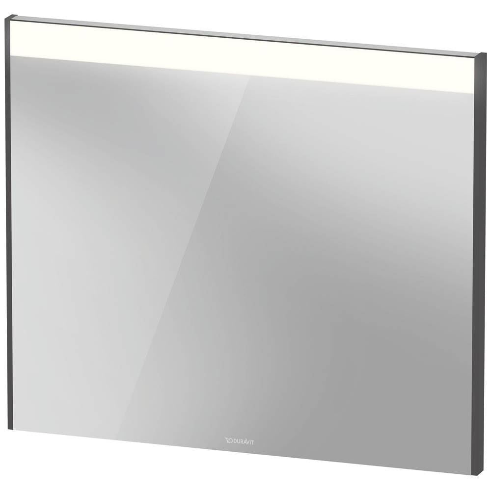 Duravit - Brioso Mirror with Lighting Graphite - Graphite Matte