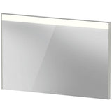 Duravit - Brioso Mirror with Lighting Concrete Gray - Concrete Gray Matte
