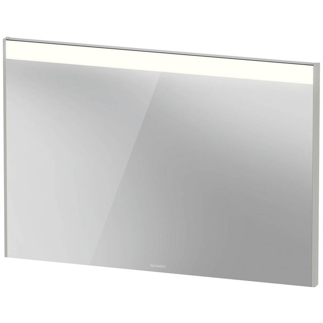 Duravit - Brioso Mirror with Lighting Concrete Gray - Concrete Gray Matte