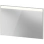 Duravit - Brioso Mirror with Lighting Concrete Gray - Concrete Gray Matte