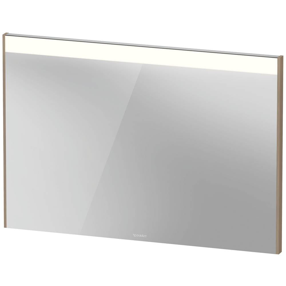 Duravit - Brioso Mirror with Lighting Concrete Gray - Concrete Gray Matte