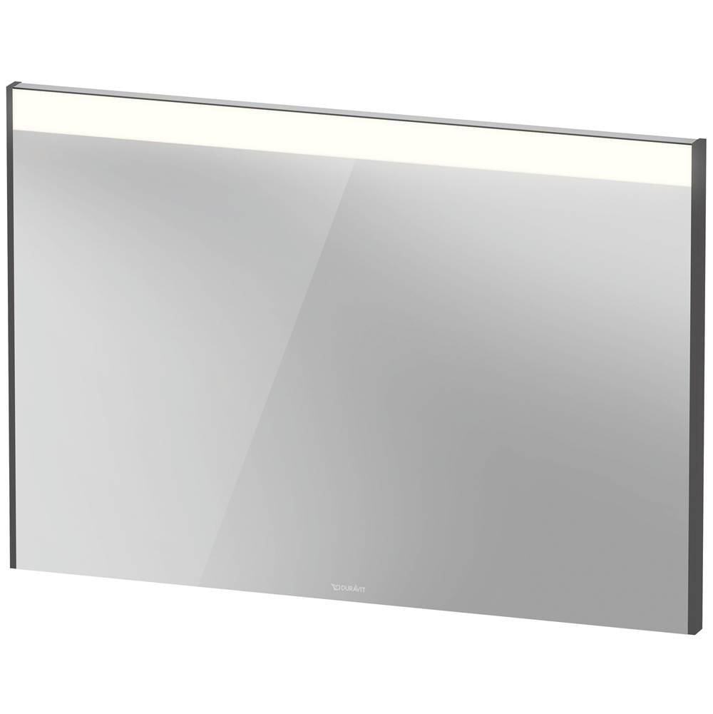 Duravit - Brioso Mirror with Lighting Graphite - Graphite Matte