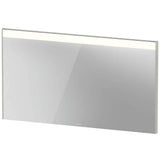 Duravit - Brioso Mirror with Lighting Concrete Gray - Concrete Gray Matte