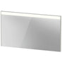 Duravit - Brioso Mirror with Lighting Concrete Gray - Concrete Gray Matte