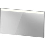 Duravit - Brioso Mirror with Lighting Graphite - Graphite Matte