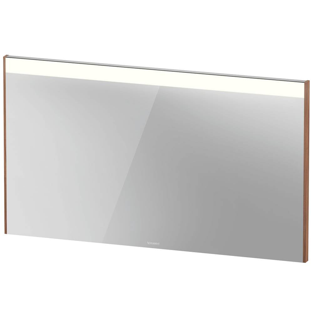 Duravit - Brioso Mirror with Lighting Walnut - Natural Walnut