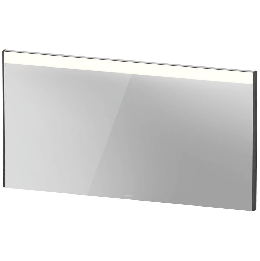 Duravit - Brioso Mirror with Lighting Concrete Gray - Concrete Gray Matte