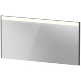 Duravit - Brioso Mirror with Lighting Concrete Gray - Concrete Gray Matte