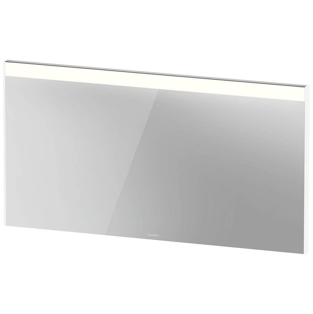 Duravit - Brioso Mirror with Lighting White - White Matte