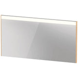 Duravit - Brioso Mirror with Lighting Concrete Gray - Concrete Gray Matte