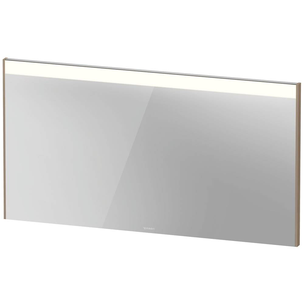 Duravit - Brioso Mirror with Lighting Concrete Gray - Concrete Gray Matte
