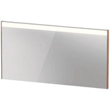 Duravit - Brioso Mirror with Lighting Walnut - Natural Walnut