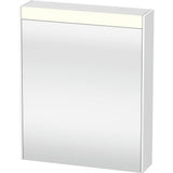 Duravit - Brioso Mirror Cabinet with Lighting White - White Matte