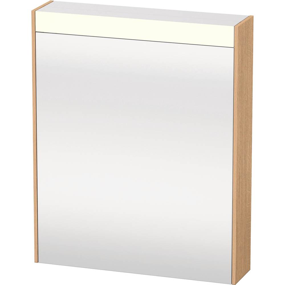 Duravit - Brioso Mirror Cabinet with Lighting Natural Oak - Natural Oak