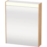 Duravit - Brioso Mirror Cabinet with Lighting Natural Oak - Natural Oak
