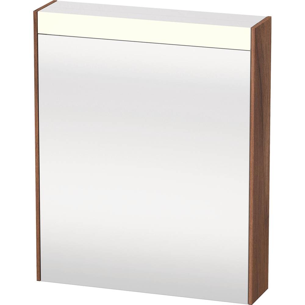 Duravit - Brioso Mirror Cabinet with Lighting Walnut - Natural Walnut