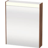 Duravit - Brioso Mirror Cabinet with Lighting Walnut - Natural Walnut
