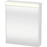 Duravit - Brioso Mirror Cabinet with Lighting White - White Matte