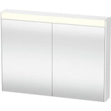 Duravit - Brioso Mirror Cabinet with Lighting White - White Matte