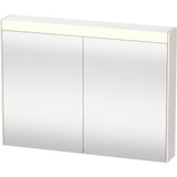 Duravit - Brioso Mirror Cabinet with Lighting White - White High Gloss