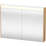 Duravit - Brioso Mirror Cabinet with Lighting Natural Oak - Natural Oak