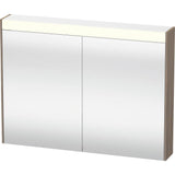 Duravit - Brioso Mirror Cabinet with Lighting Oak Terra - Oak Terra