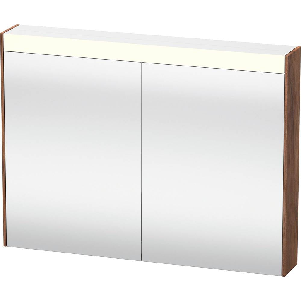 Duravit - Brioso Mirror Cabinet with Lighting Walnut - Natural Walnut