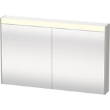 Duravit - Brioso Mirror Cabinet with Lighting Concrete Gray - Concrete Gray Matte