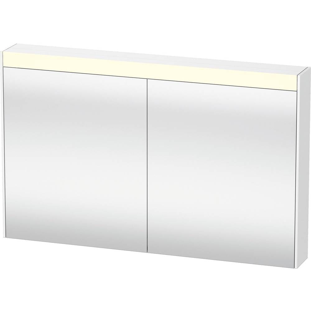 Duravit - Brioso Mirror Cabinet with Lighting White - White Matte