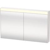 Duravit - Brioso Mirror Cabinet with Lighting White - White High Gloss