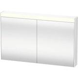 Duravit - Brioso Mirror Cabinet with Lighting White - White Matte