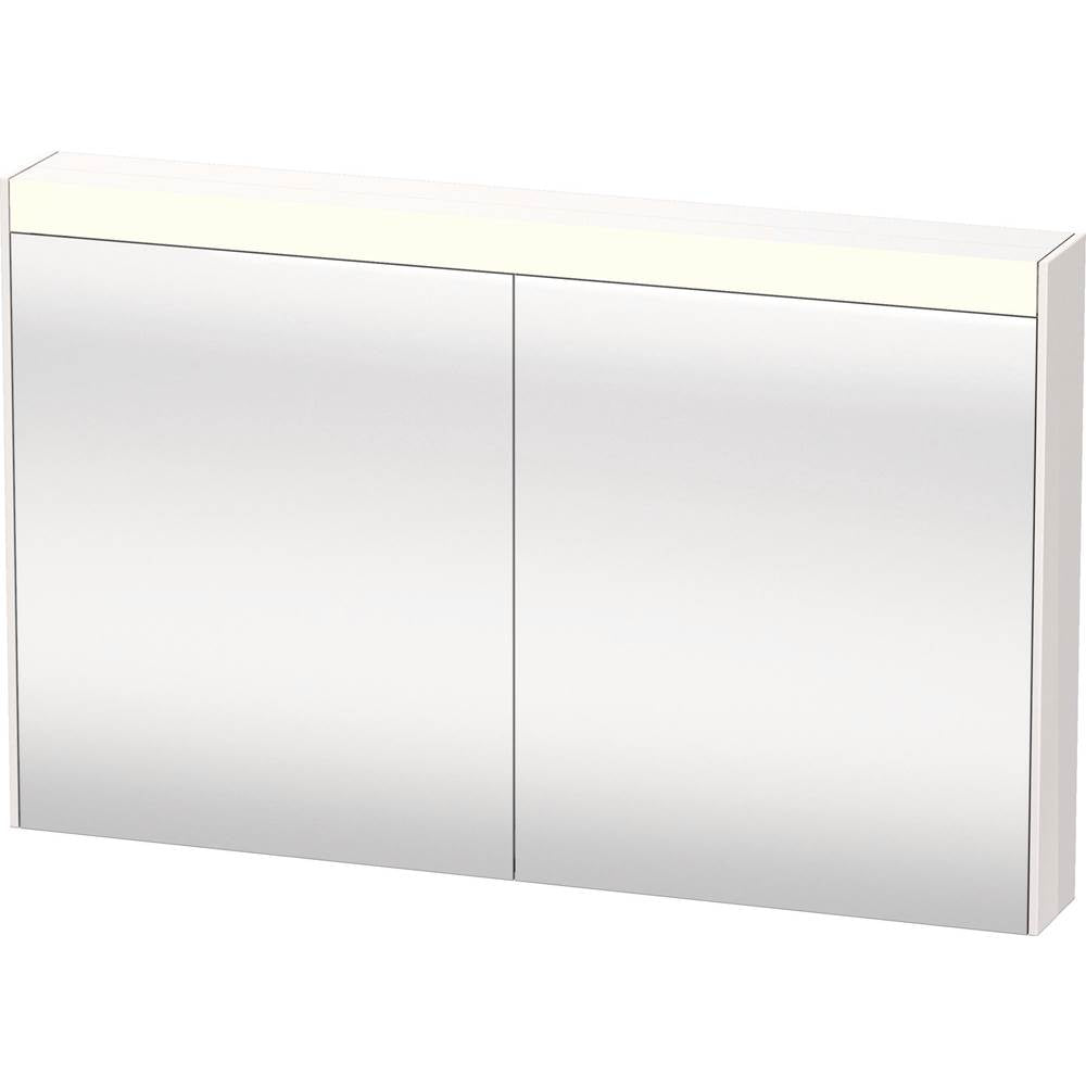 Duravit - Brioso Mirror Cabinet with Lighting White - White High Gloss