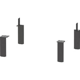 Duravit - Brioso Leg Graphite - Graphite Matte