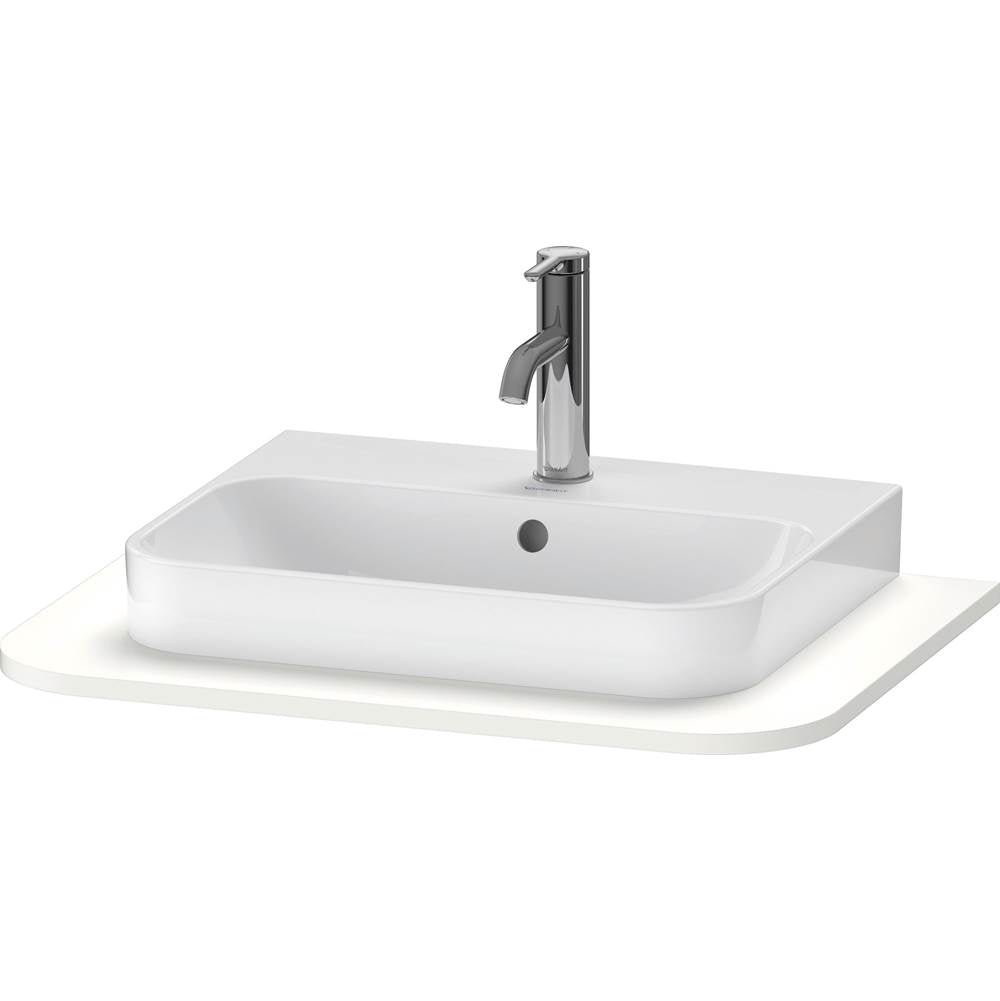 Duravit - Happy D.2 Plus Console with One Sink Cut-Out White - White Satin Matte